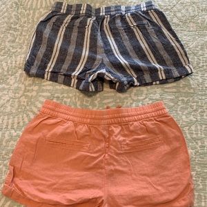 Old Navy Linen Blend Shorts